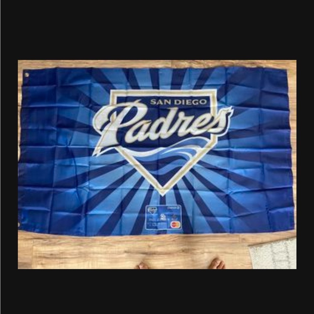 San Diego Padres Rally Flag Manny Machado Juan Soto MLB playoffs